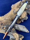 Stylus Twist Pen - 30-30 Rifle cartridge and deer antler