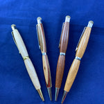 Stylus Twist Pen - assorted wood and metal finishes available