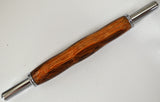 Double bladed Seam ripper with Lg. & Sm. blades - Marblewood w/silver