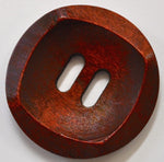 1 3/16" wood buttons - Quantity of 4